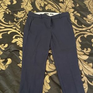 J Crew Cameron Navy Blue Slacks